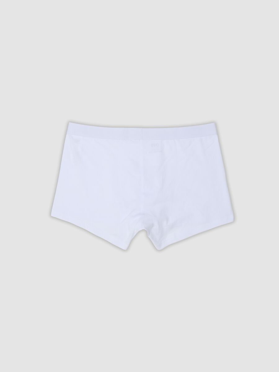 5er-Pack wei&szlig;e Boxershorts aus elastischer Bio-Baumwolle_6
