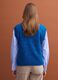 Blue wool-blend crew-neck vest with oversized fit_3