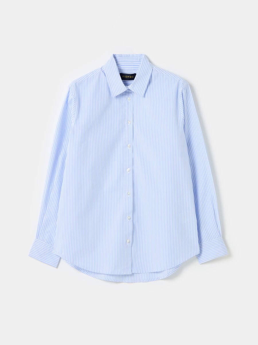 Cotton shirt with regular fit_3