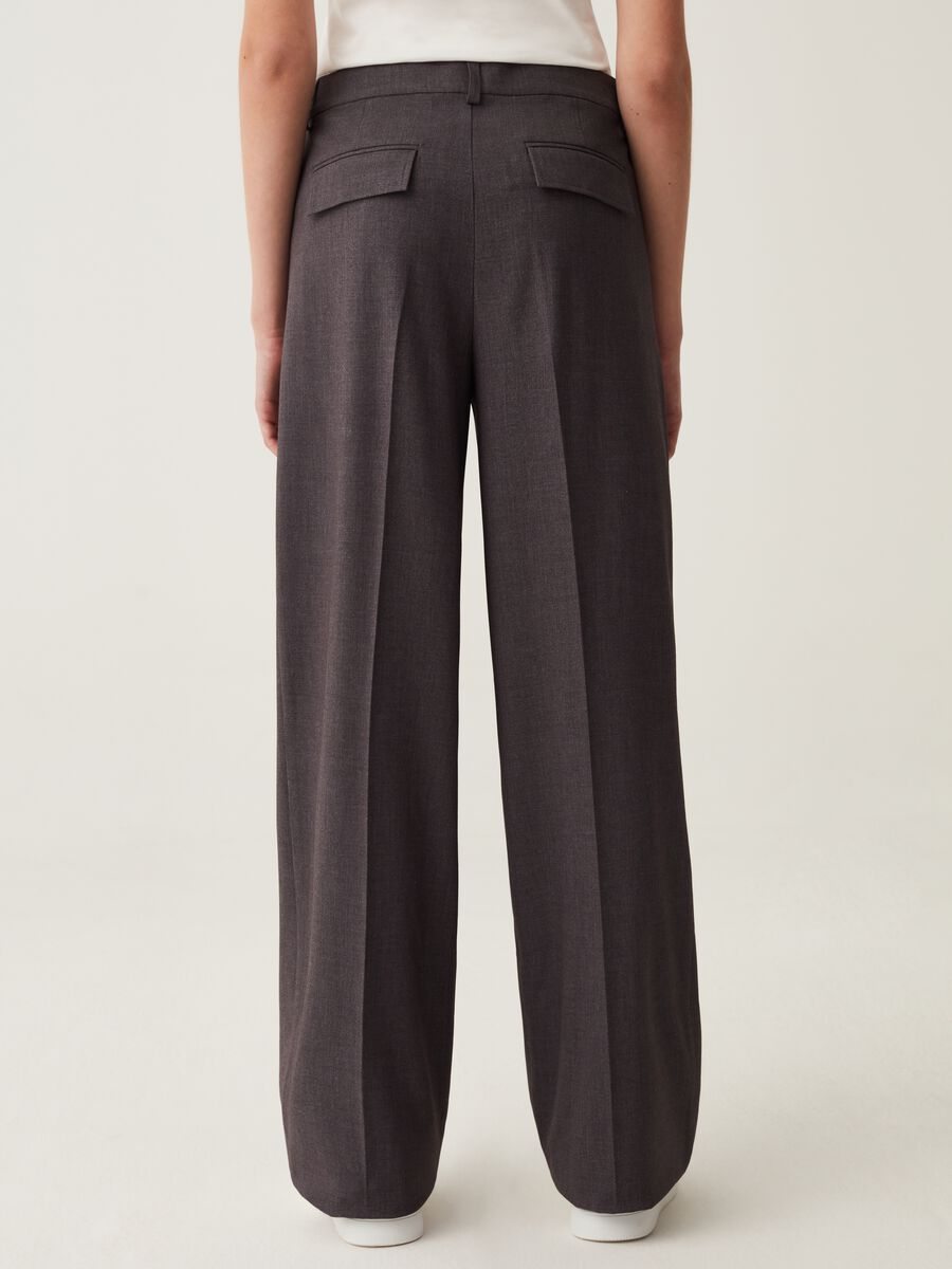 Wide-leg trousers with external elastic_2