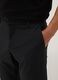 Schwarze Chinohose in Regular Fit_3