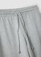 Pantaloni jogger grigi baggy fit in puro cotone_1