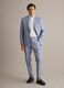 Light Blue Pure Linen Trousers_0