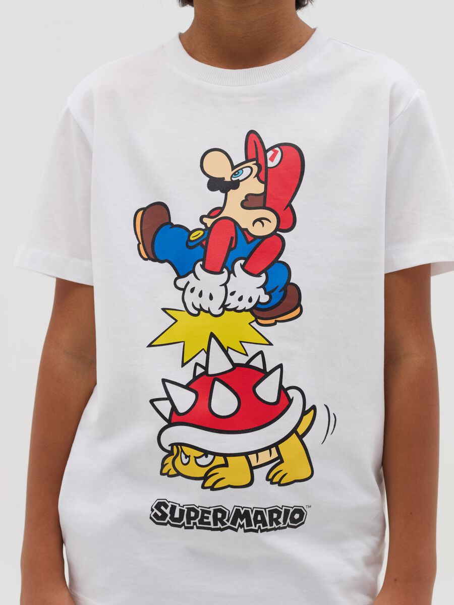 Cotton T-shirt with Super Mario™ print_4