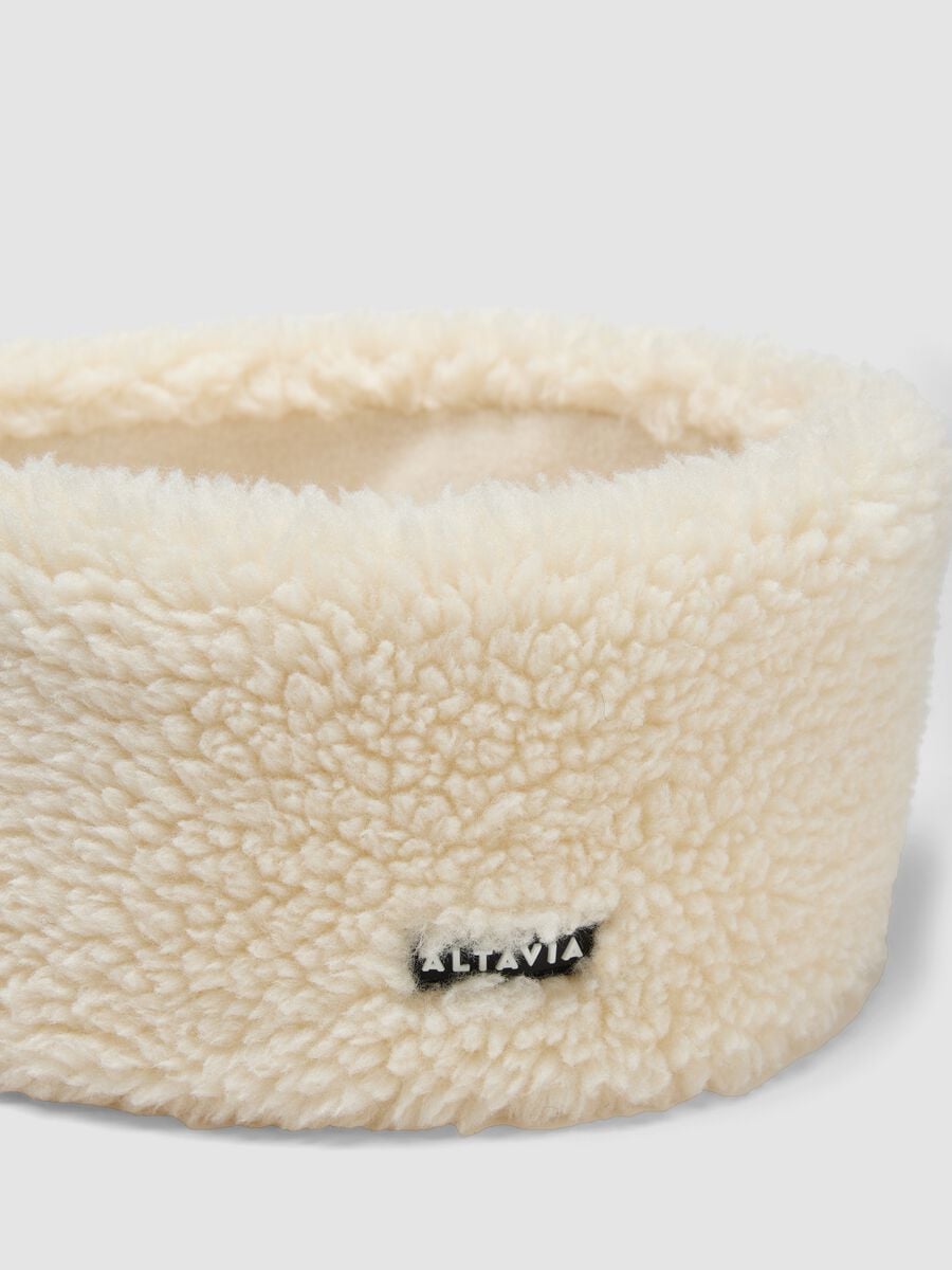 Fita para a cabe&ccedil;a com efeito peluche ALTAVIA WITH DEBORAH COMPAGNONI_2