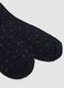 3er-Pack lange blaue Socken aus elastischer Bio-Baumwolle_2