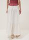 Long white broderie anglaise skirt in pure cotton_3