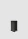 Black genuine leather wallet_0