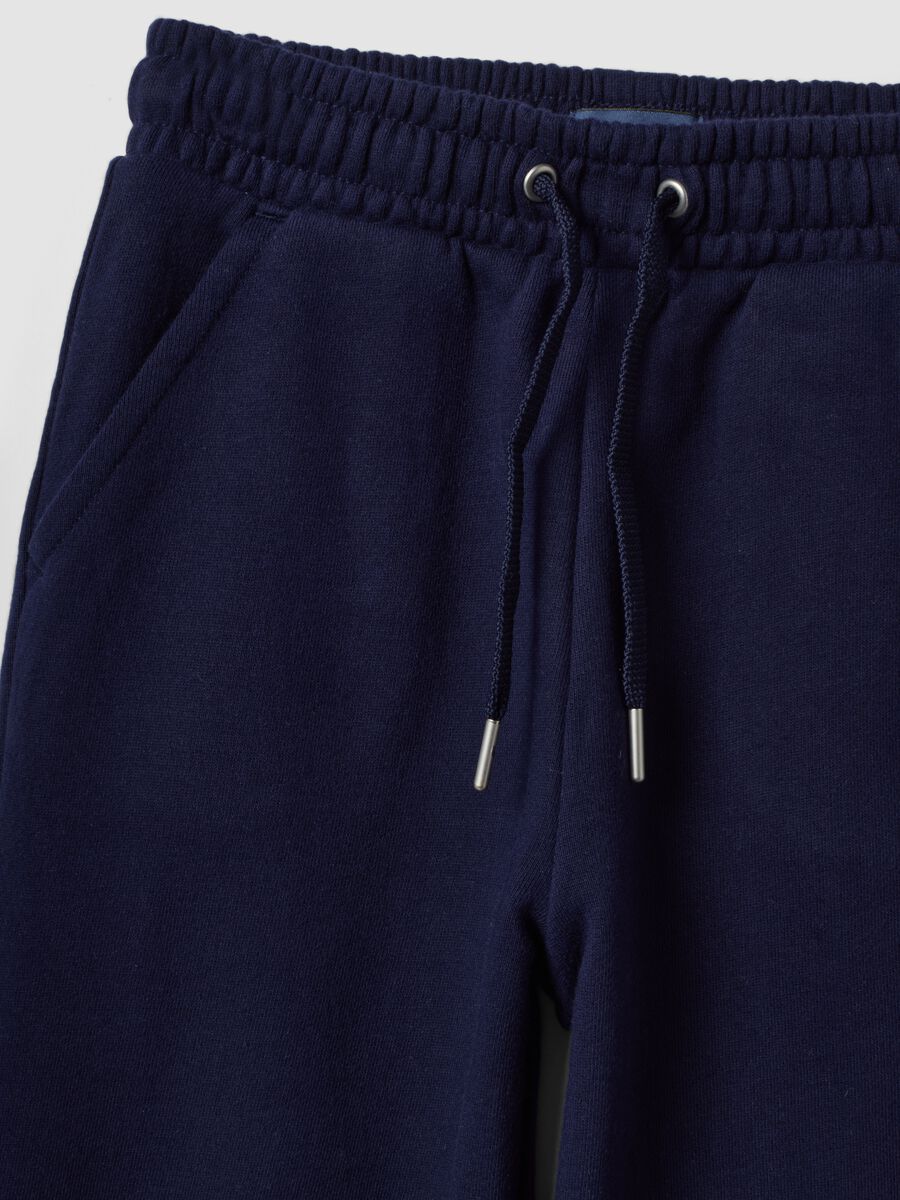 Blaue Jogginghose aus Bio-Baumwolle_2