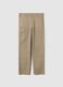 Cargo trousers with internal drawstring_4