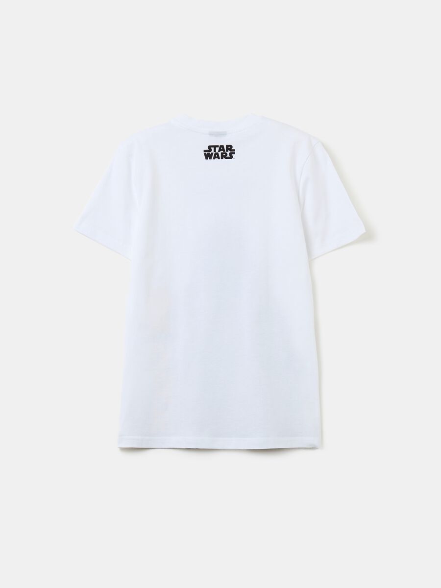 T-shirt in cotone con stampa Darth Vader_1