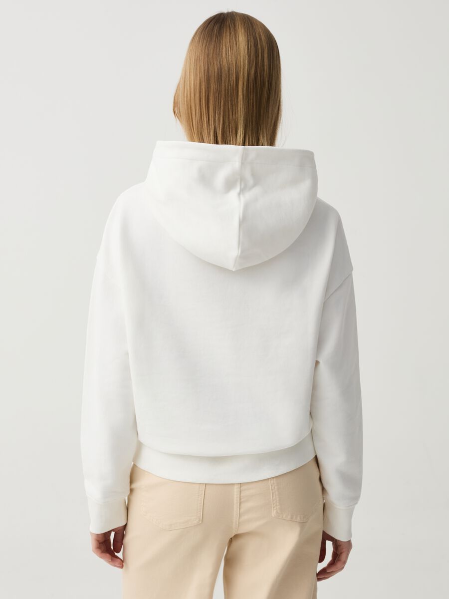 Sweatshirt with hood and print_2