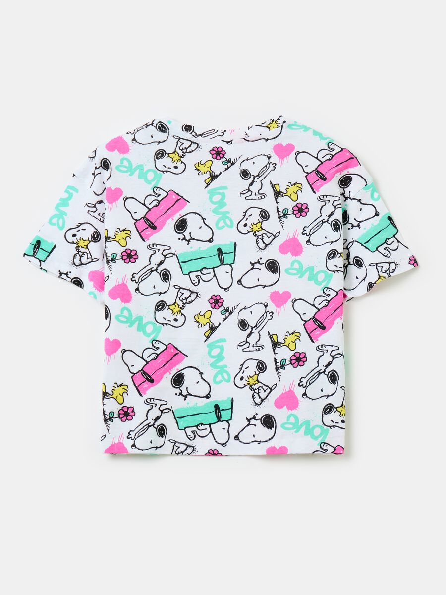 T-shirt with all-over Snoopy print_1