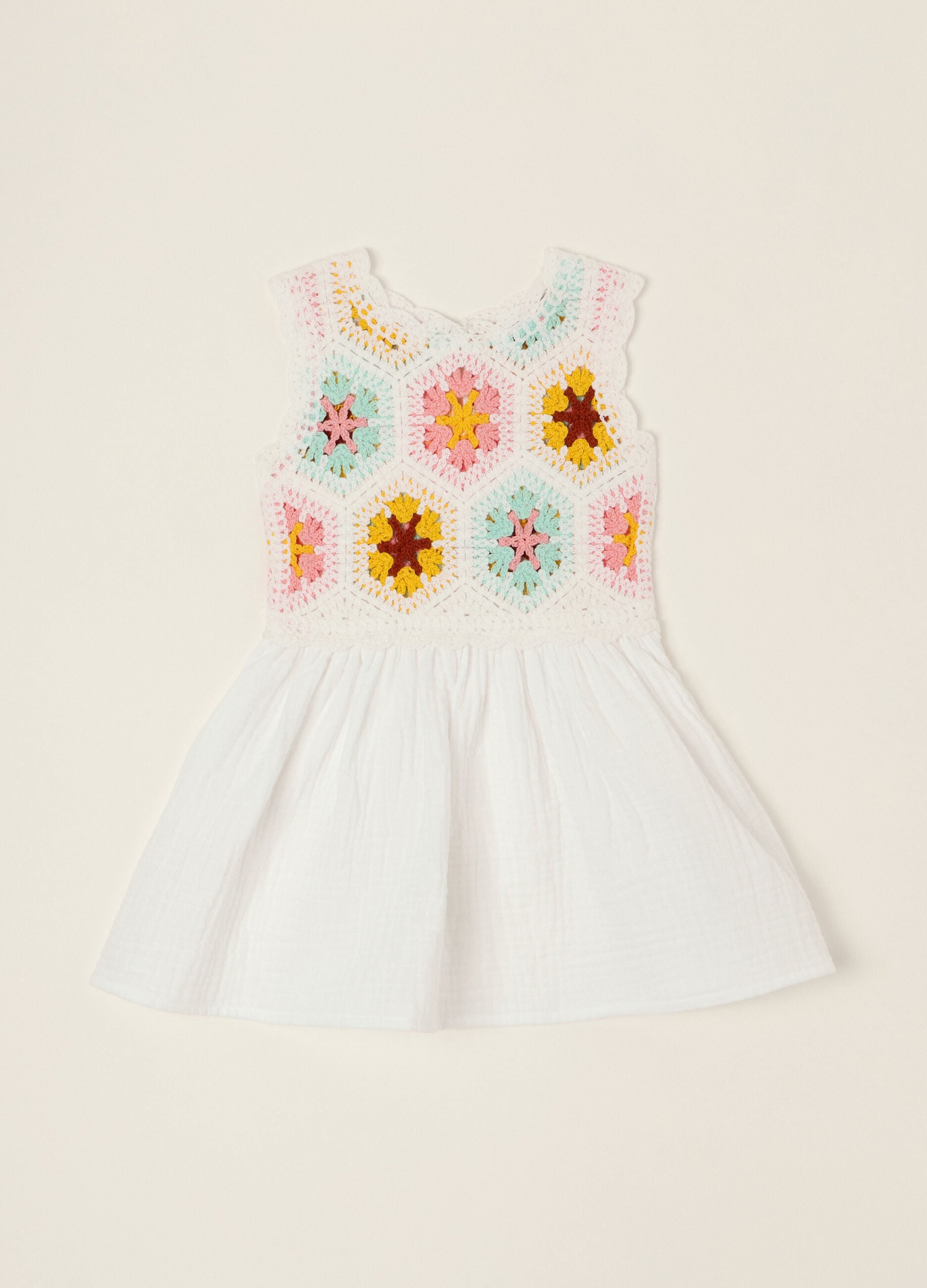 Vestido IANA em algod&atilde;o puro