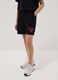Girls&rsquo; pure cotton black relaxed fit shorts Chicago Bulls_1