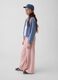 Pure cotton wide-leg trousers_0