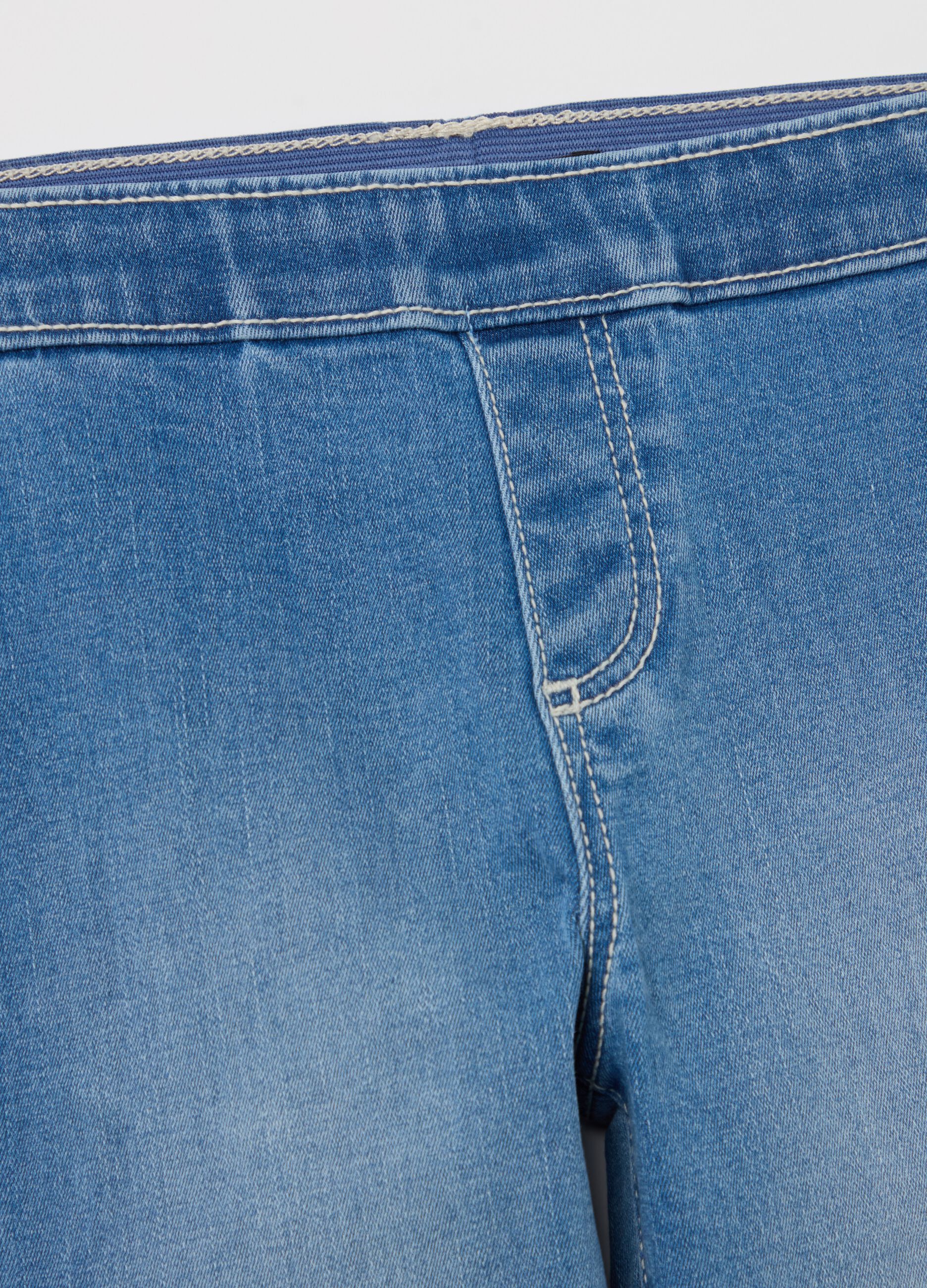 Skinny-fit jeggings with pockets