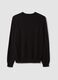 Schwarzer Pullover aus reinem Kaschmir, Regular Fit_2