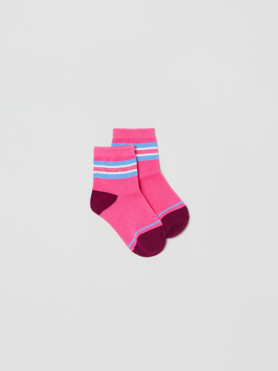Two-pair pack short stretch socks_1