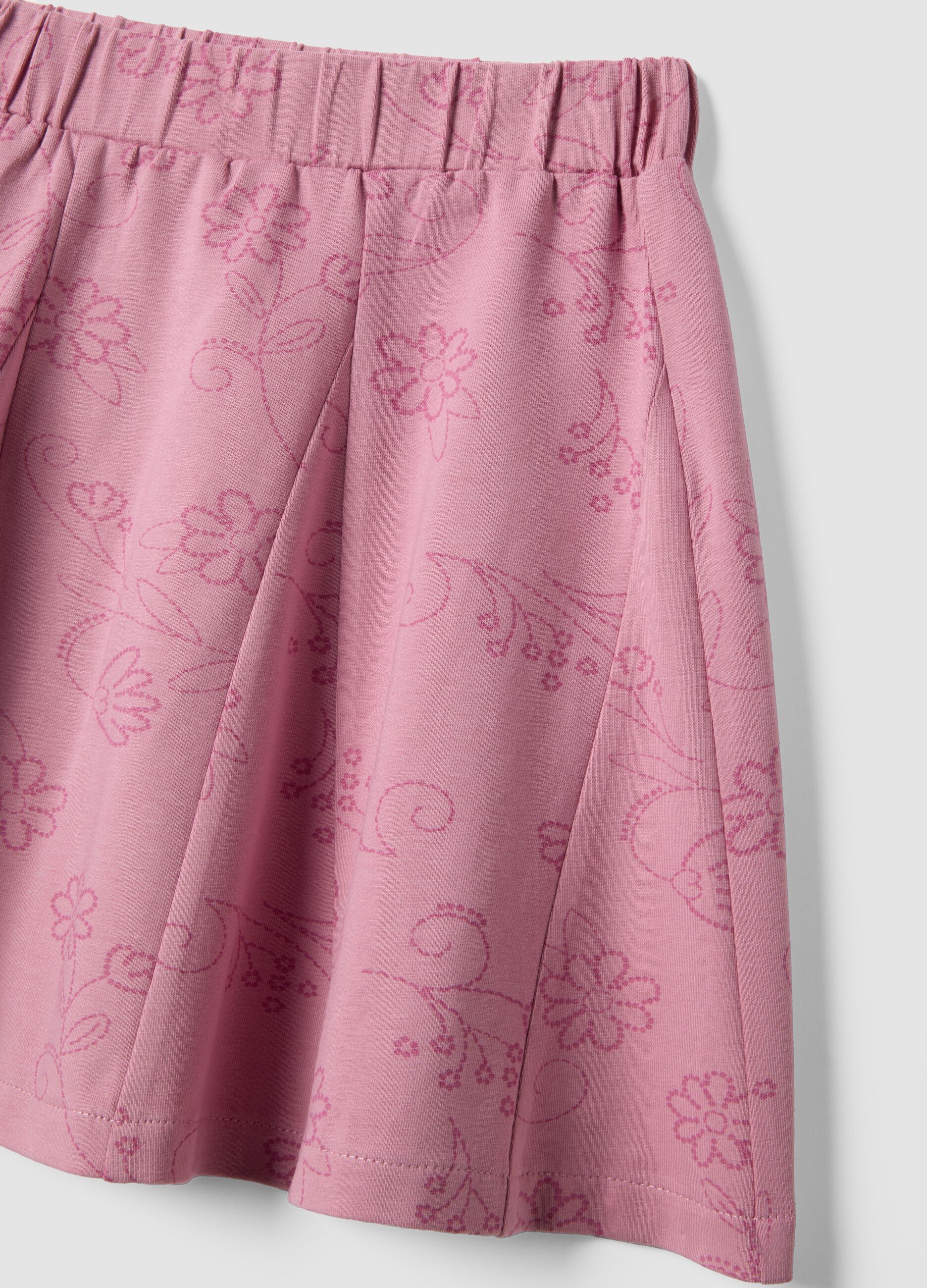 Multicolour stretch cotton girls&rsquo; set featuring Frozen