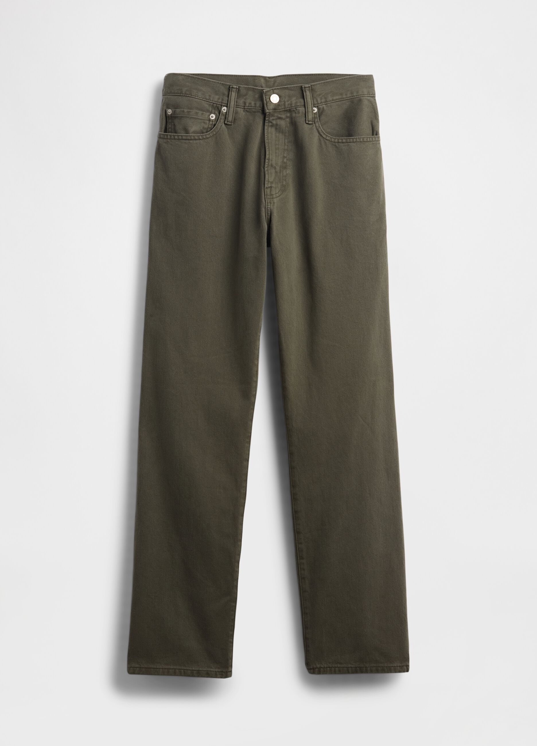 Gr&uuml;ne Baumwollhose