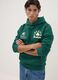 Green cotton-blend Boston Celtics hoodie_0