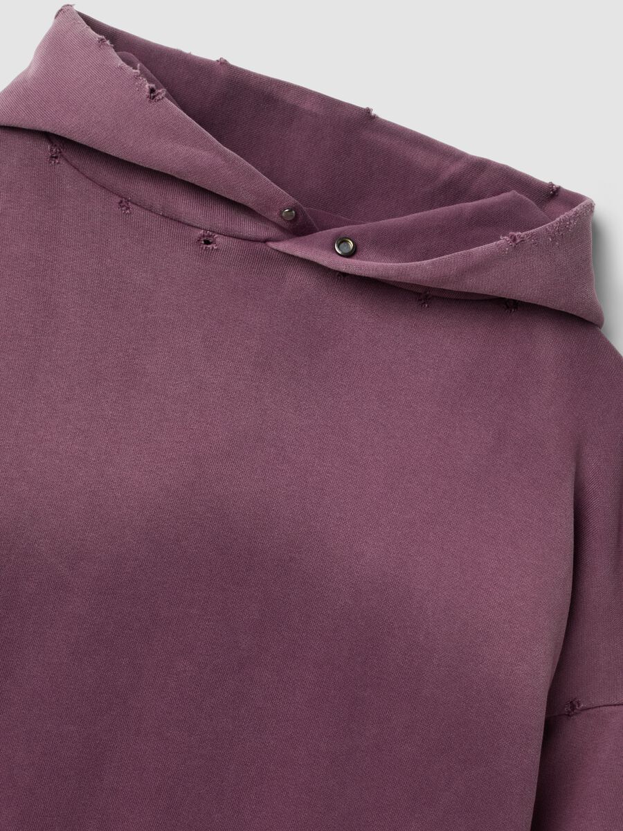 Hoodie Sunfaded Wine_2