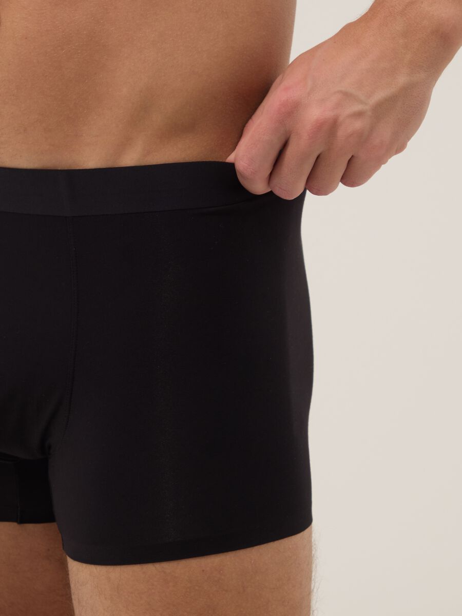 2-pack black stretch modal boxer shorts, regular fit_3