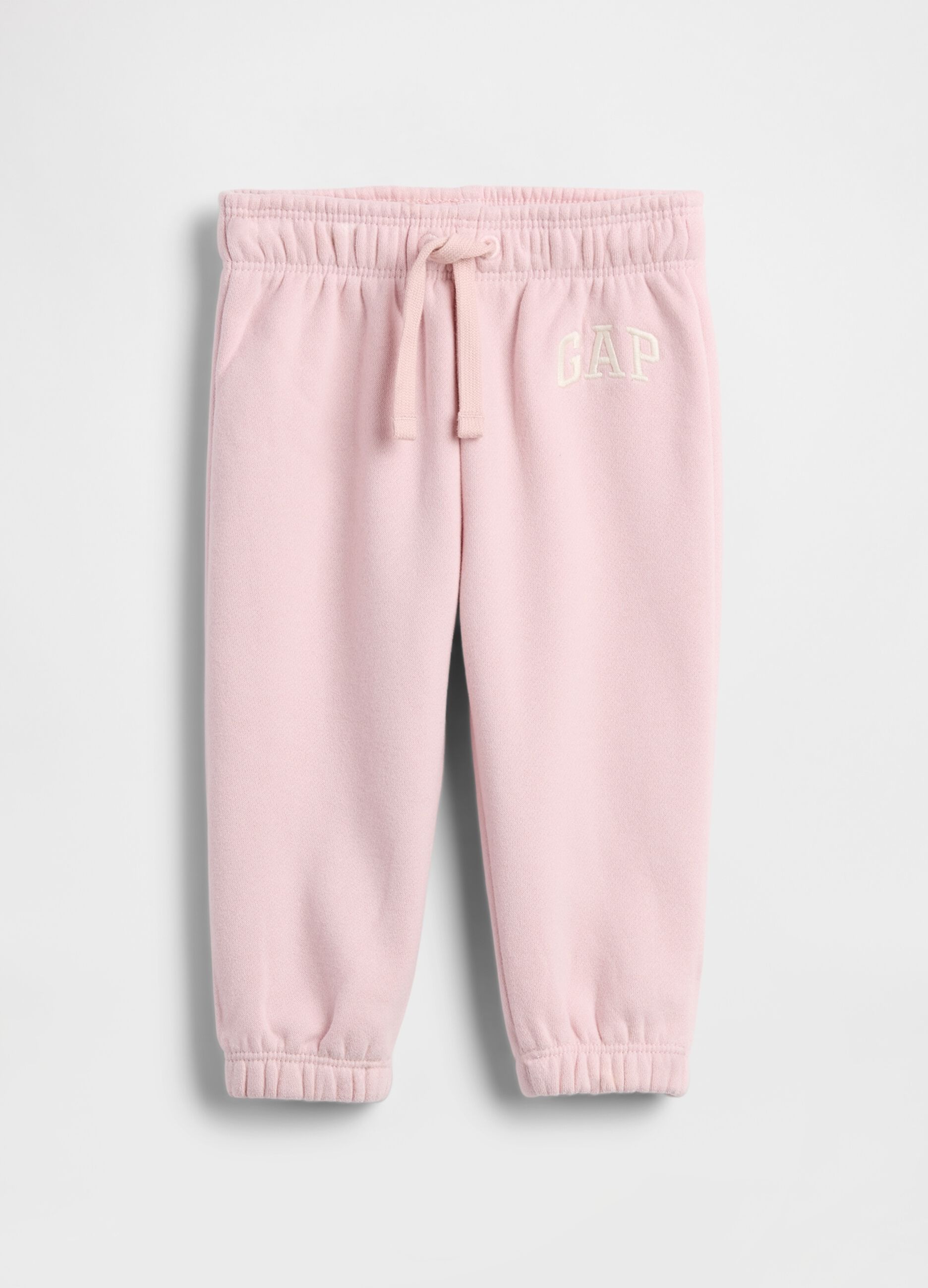Pink unisex trousers for babies