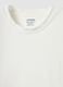 White organic cotton slim-fit short-sleeve T-shirt_5