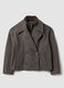 Giacca grigia doppiopetto regular fit con zip e bottoni_4