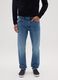 Blaue Baumwoll-Slim-Fit-Denim-Jeans_1