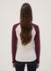 White long-sleeve pure cotton T-shirt_3