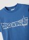 Blaue Oversize-T-Shirt aus reiner Baumwolle mit Rundhals und Dragon Ball Print f&uuml;r Jungen_2