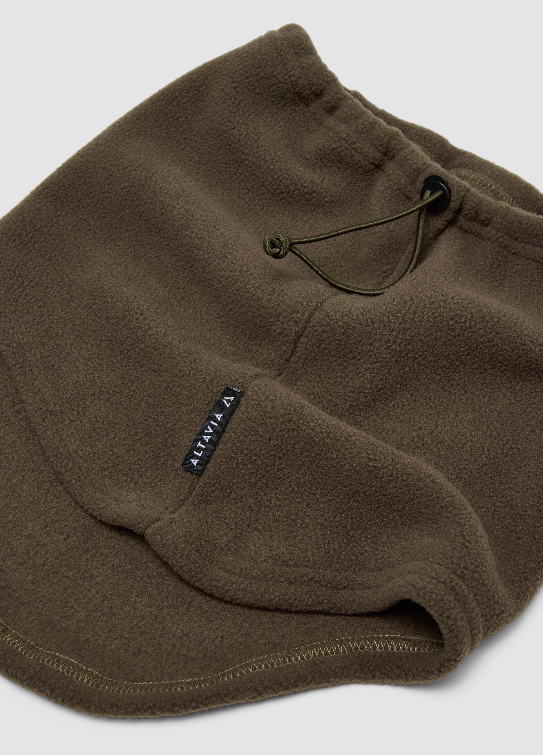 Neck warmer with adjustable drawcord ALTAVIA WITH DEBORAH COMPAGNONI