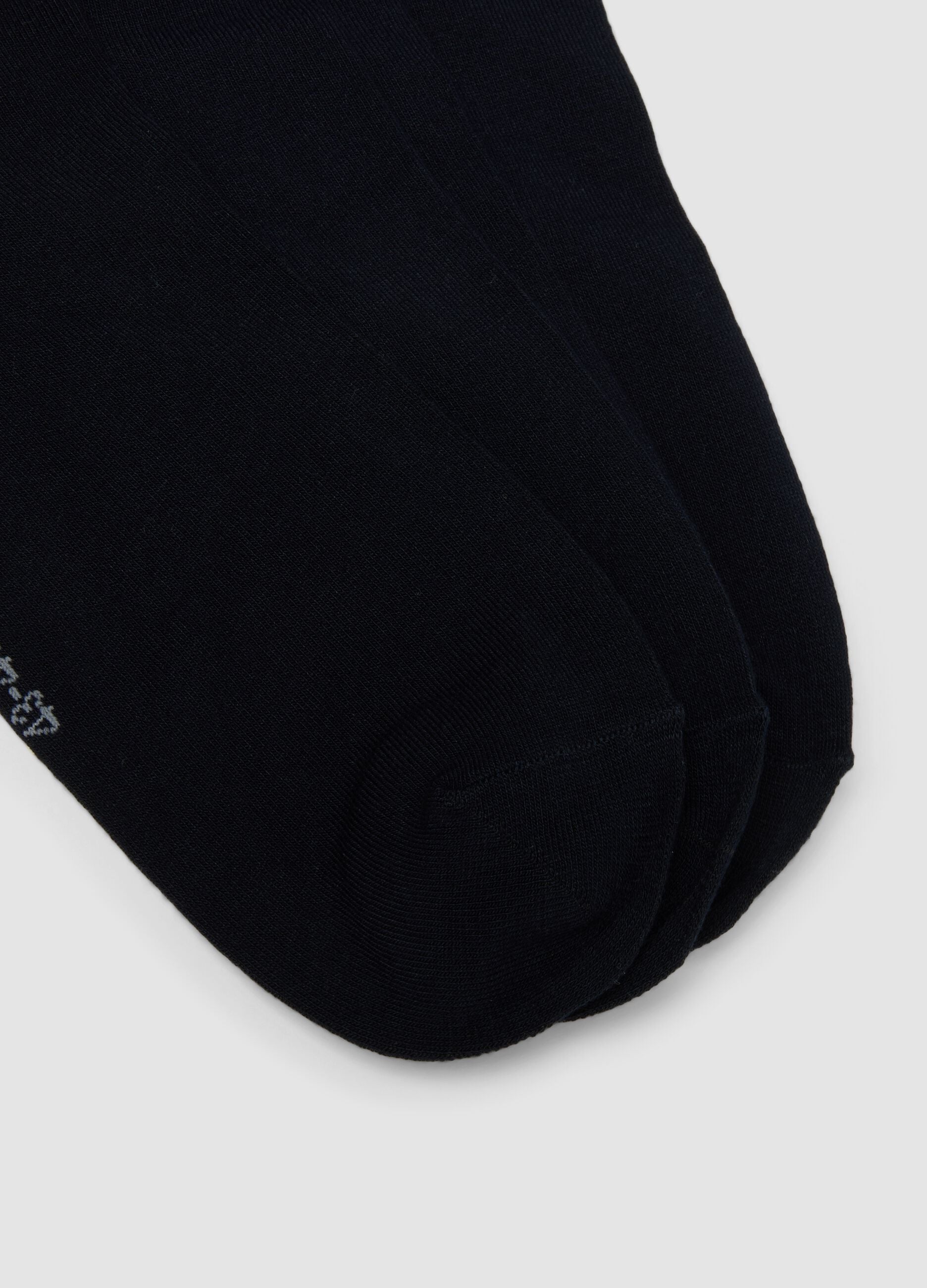 3er-Pack blaue Sportsocken aus Stretchmaterial