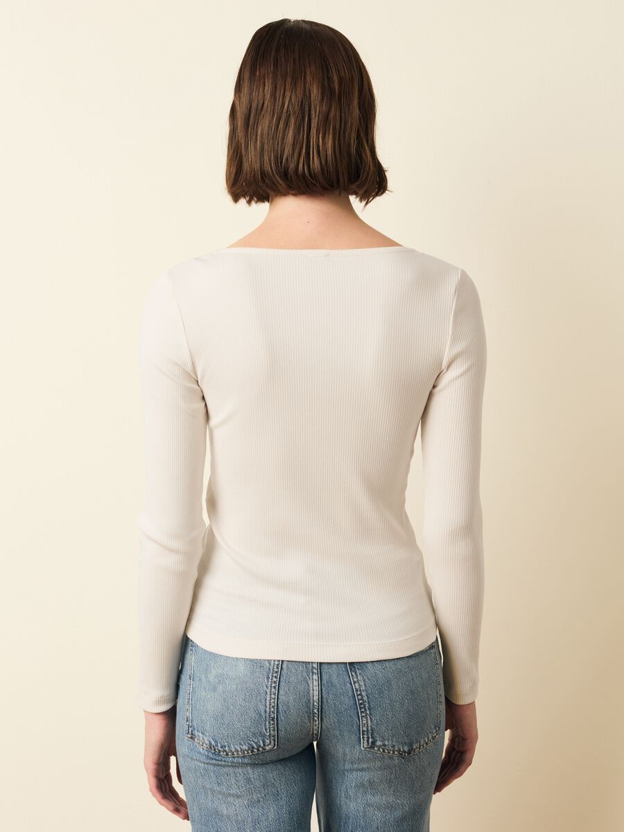 Ribbed T-shirt with long sleeves_3