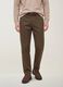 Brown slim-fit stretch-twill chinos_2
