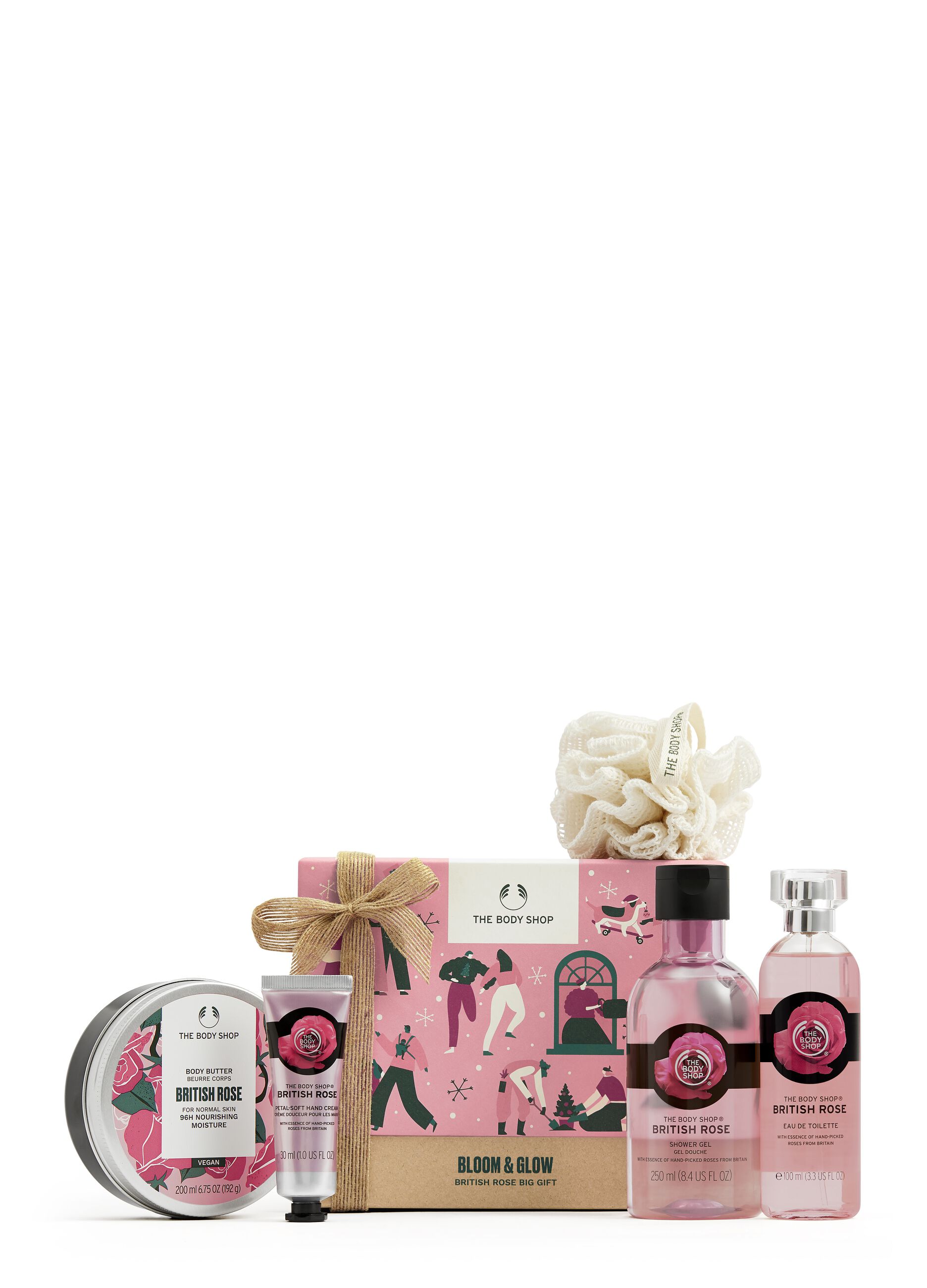 The Body Shop British Rose medium gift box