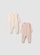 2er-Pack bunte Baby-M&auml;dchen-Strampler aus Baumwollmischung_0