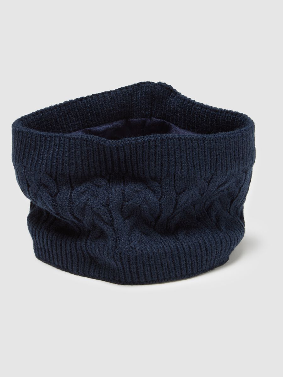 Blue children's neck warmer_2