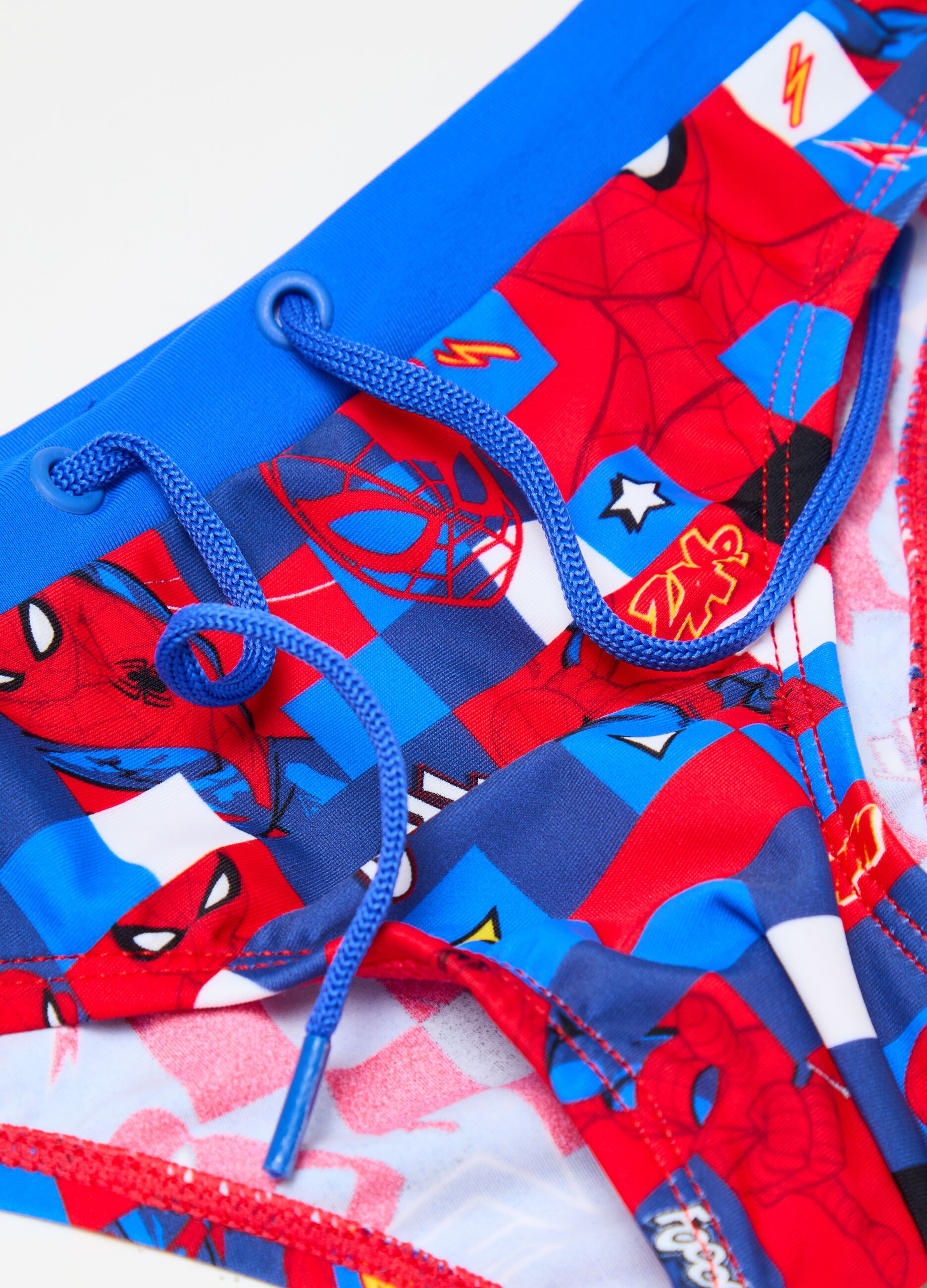 Bañador slip con cordón Spider-Man