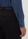 Blue pure cotton shirt with French collar, regular fit, easy iron_2