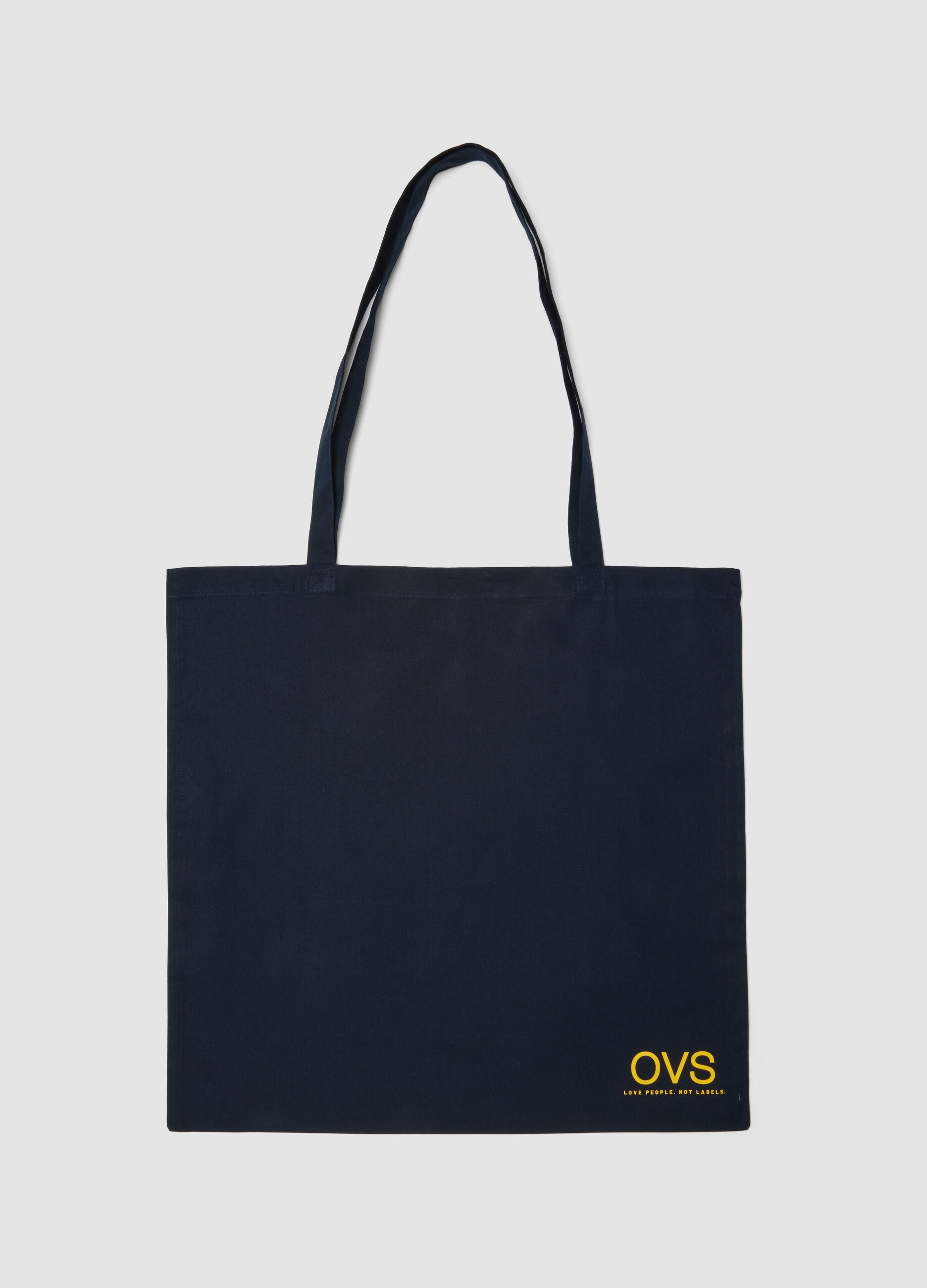 RE-UP tote bag with "Break the Pattern" screen print