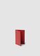 Red genuine leather wallet_0