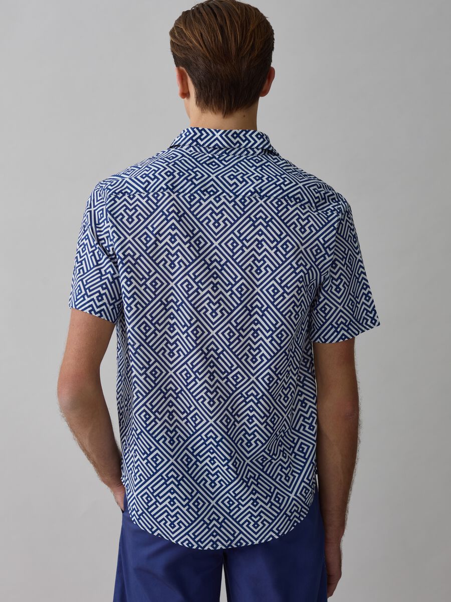 Short-sleeved shirt with print_2