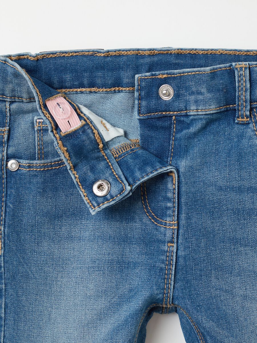 Five-pocket jeans with fading_2