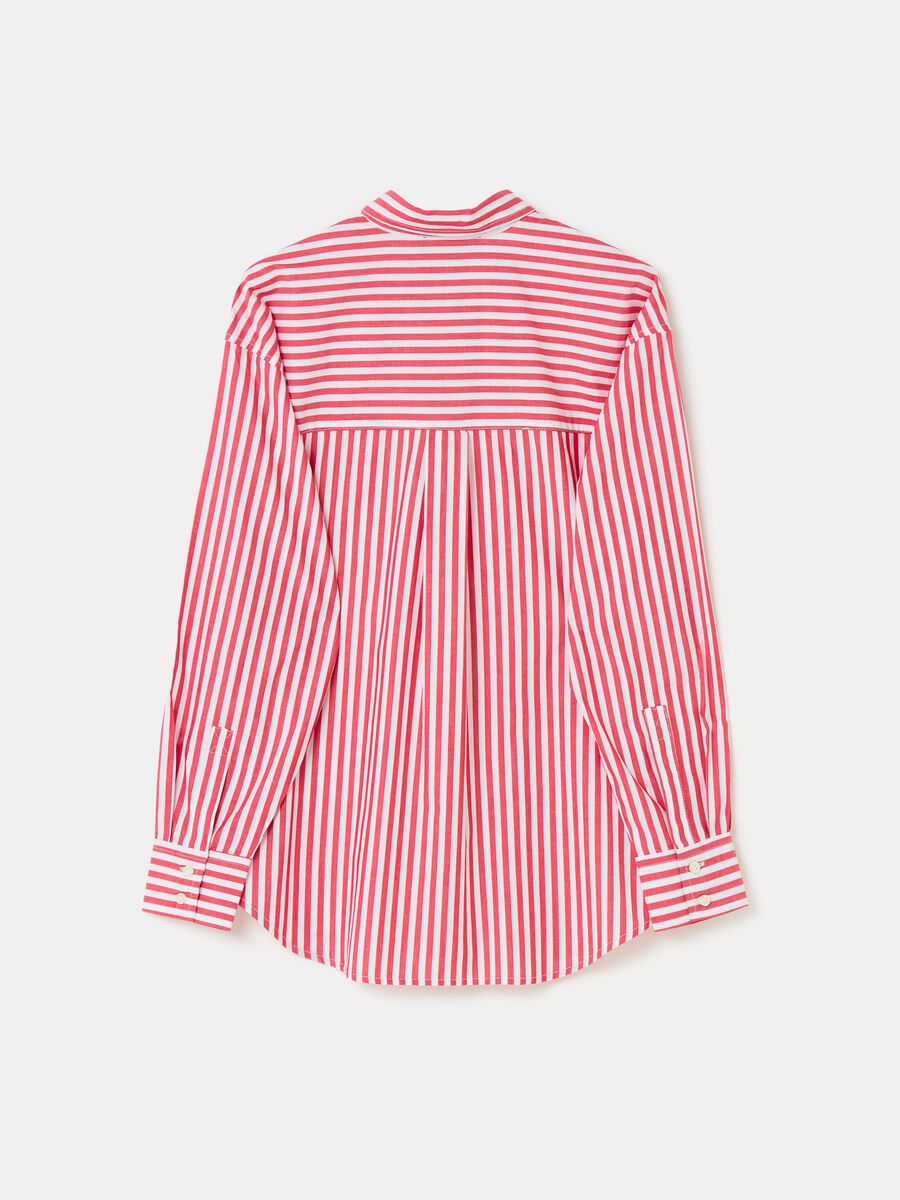 Oversized shirt in cotton with pocket_4