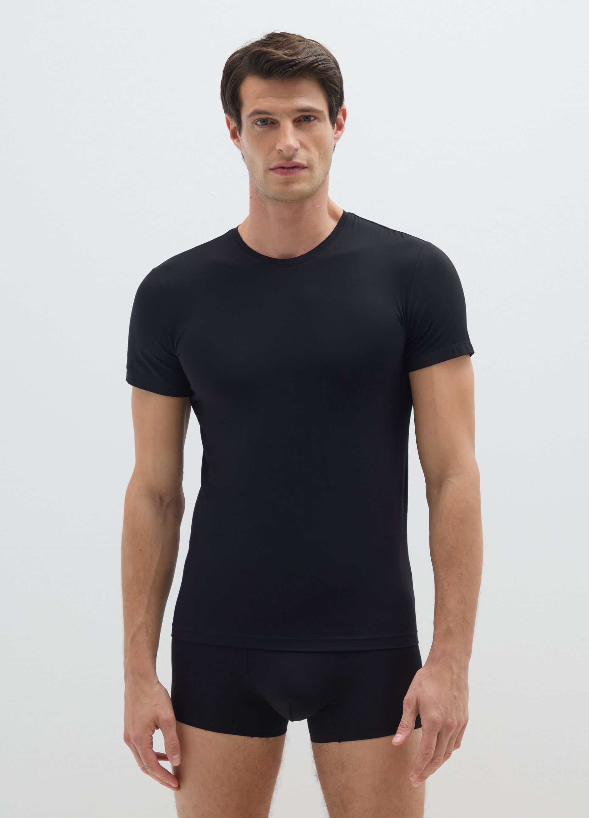 Black OVS Perform Stretch T-shirt