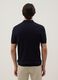 Pure cotton blue polo regular fit_2
